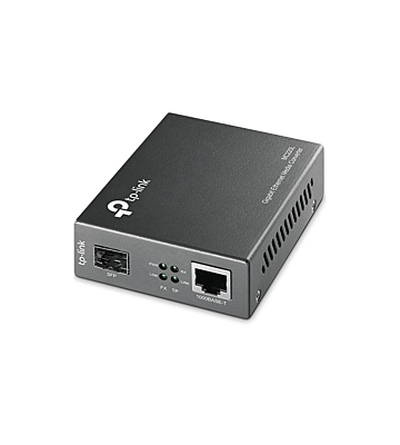 Glasvezel converter TP-Link MC220L t.b.v. SFP modules single-/multimode