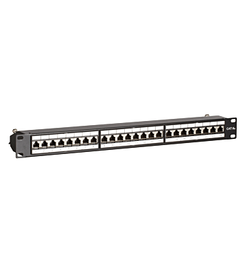 CAT6a STP patchpaneel - 24 poorts