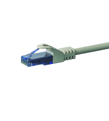 UTP CAT6a patchkabel 0,15m grijs - 100% koper