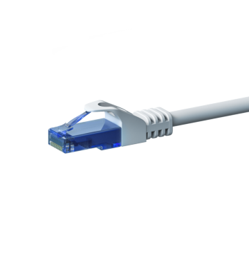UTP CAT6a patchkabel 30m wit - 100% koper