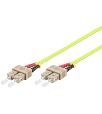 Glasvezelkabel SC-SC OM5 (laser optimized) 15m