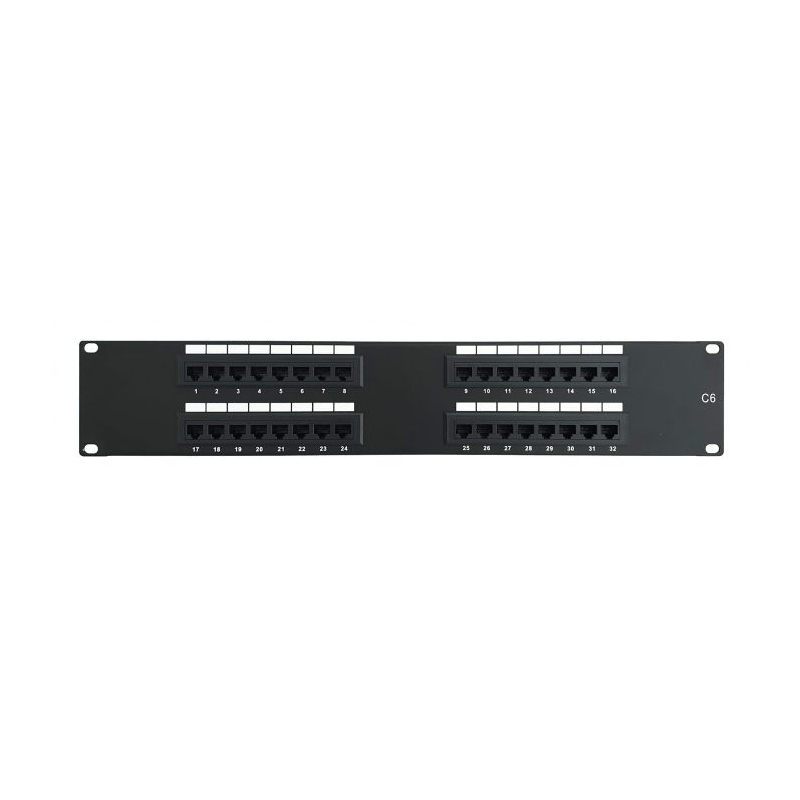 CAT6 UTP patchpaneel - 32 poorts -2U