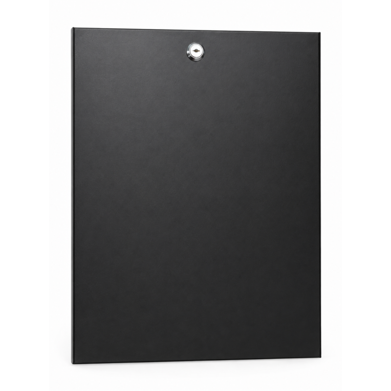 12U zijpaneel voor 10" serverkasten - 450mm diep met slot