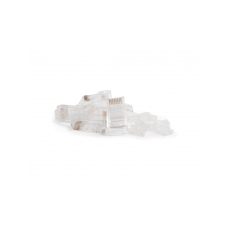 DANICOM UTP CAT6a RJ45 Connector - voor soepele kern - 10 stuks