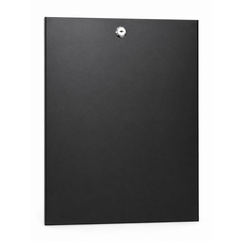 6U zijpaneel voor 10" serverkasten - 450mm diep met slot