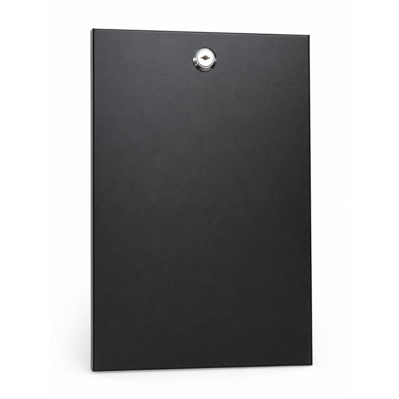 9U zijpaneel voor 10" serverkasten - 310mm diep met slot