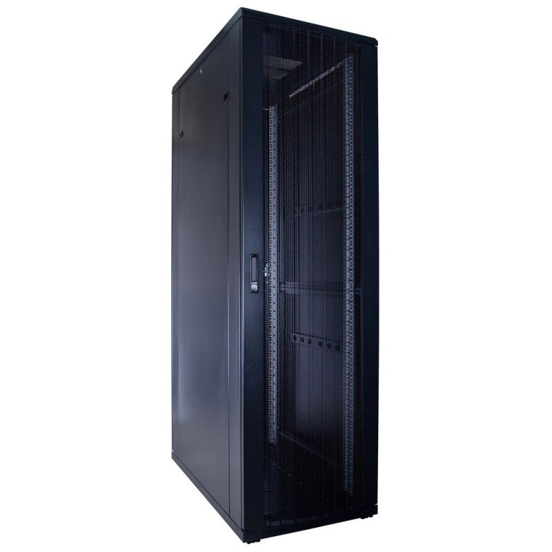 42U serverkast met geperforeerde deur 600x1000x2000mm (BxDxH)