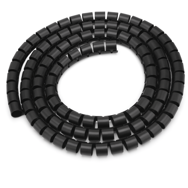 Kabel Organizer Spiraalband 20m – Plastic Kabelmanagement