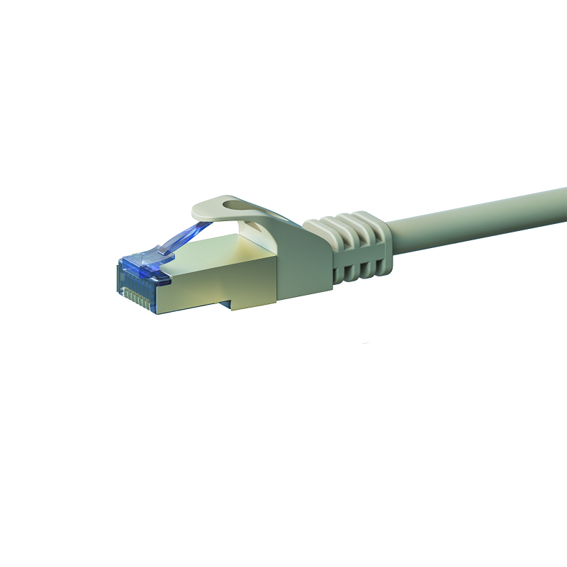 CAT6a S/FTP (PIMF) patchkabel 10m grijs