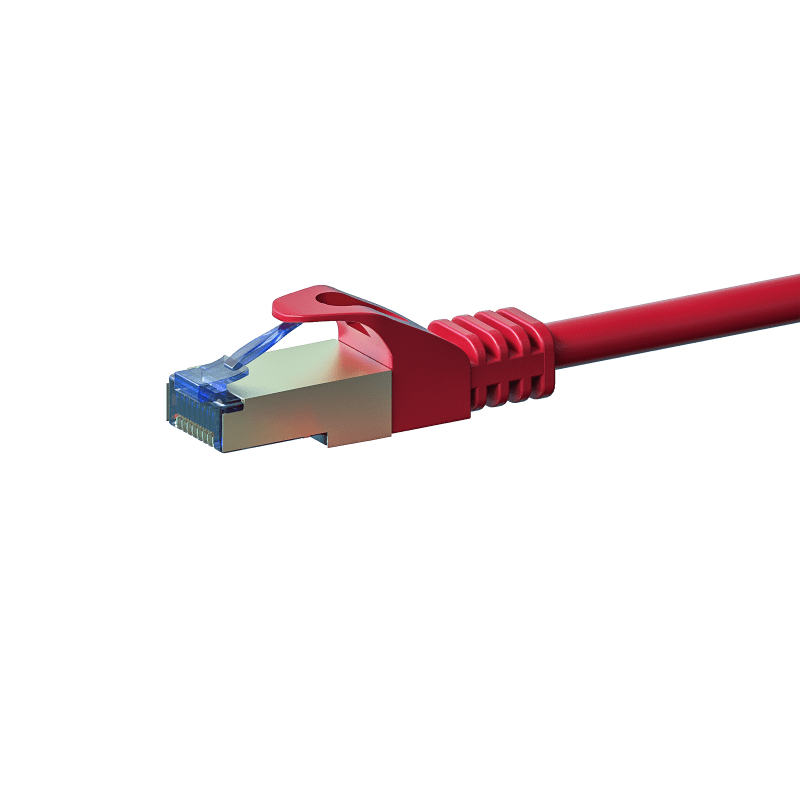 CAT6a S/FTP (PIMF) patchkabel 30m rood