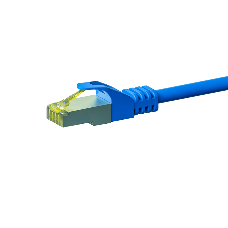 Cat7 S/FTP (PIMF) patchkabel 7,50m blauw