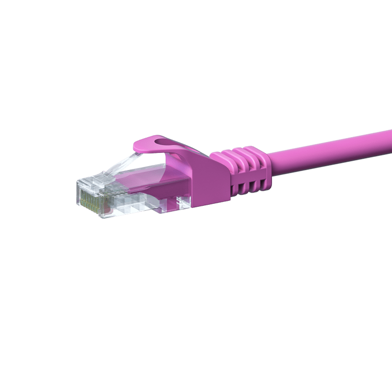 CAT5e UTP patchkabel 2m roze  - CCA