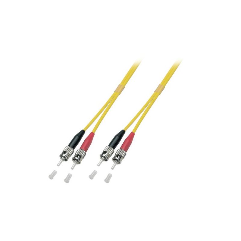 OS2 duplex glasvezel kabel ST-ST 3m