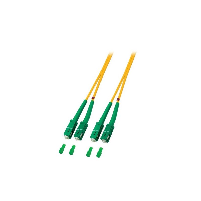 OS2 duplex glasvezel kabel SC/APC-SC/APC 10m