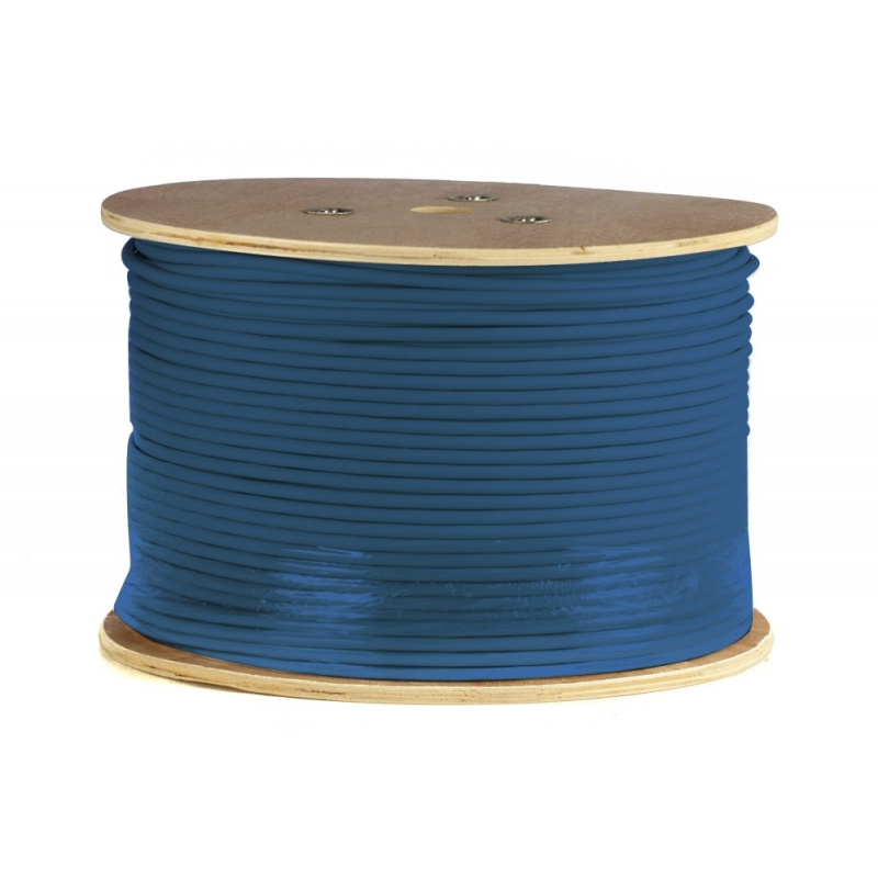 DANICOM CAT6A S/FTP 305m kabel op rol stug -  LSZH (Dca)