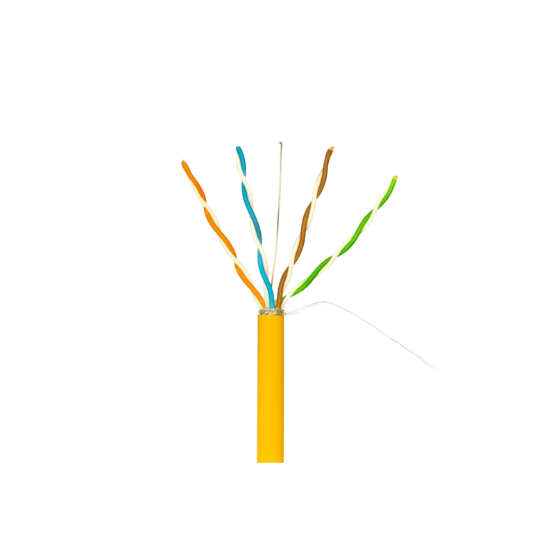 CAT8 S/FTP 100m kabel op rol stug - LSZH (Dca)