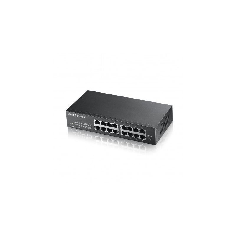 Zyxel 16-poorts GS1100 unmanaged switch