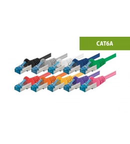 Cat6a S/FTP 100% koperen patchkabels